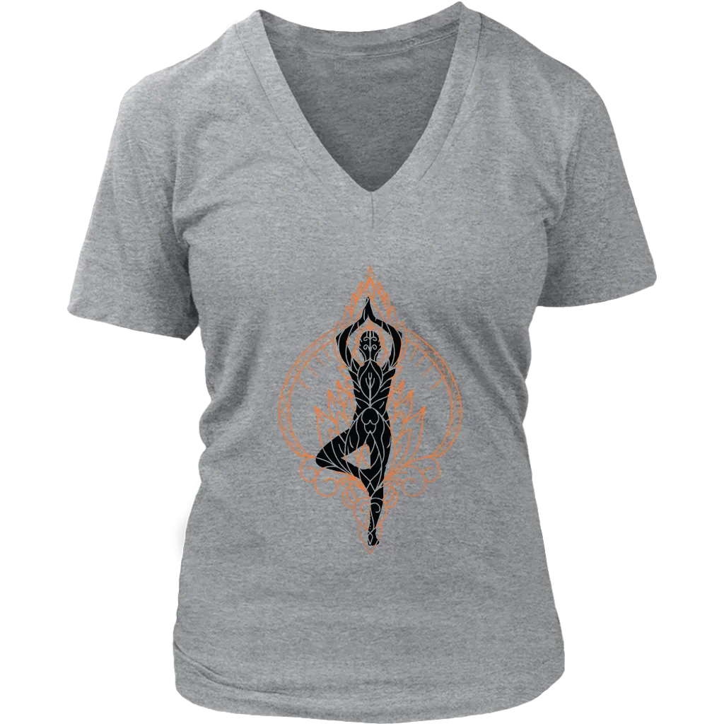Yoga Pose T-shirt, Shirt for Yoga, Meditation and Yoga Shirt