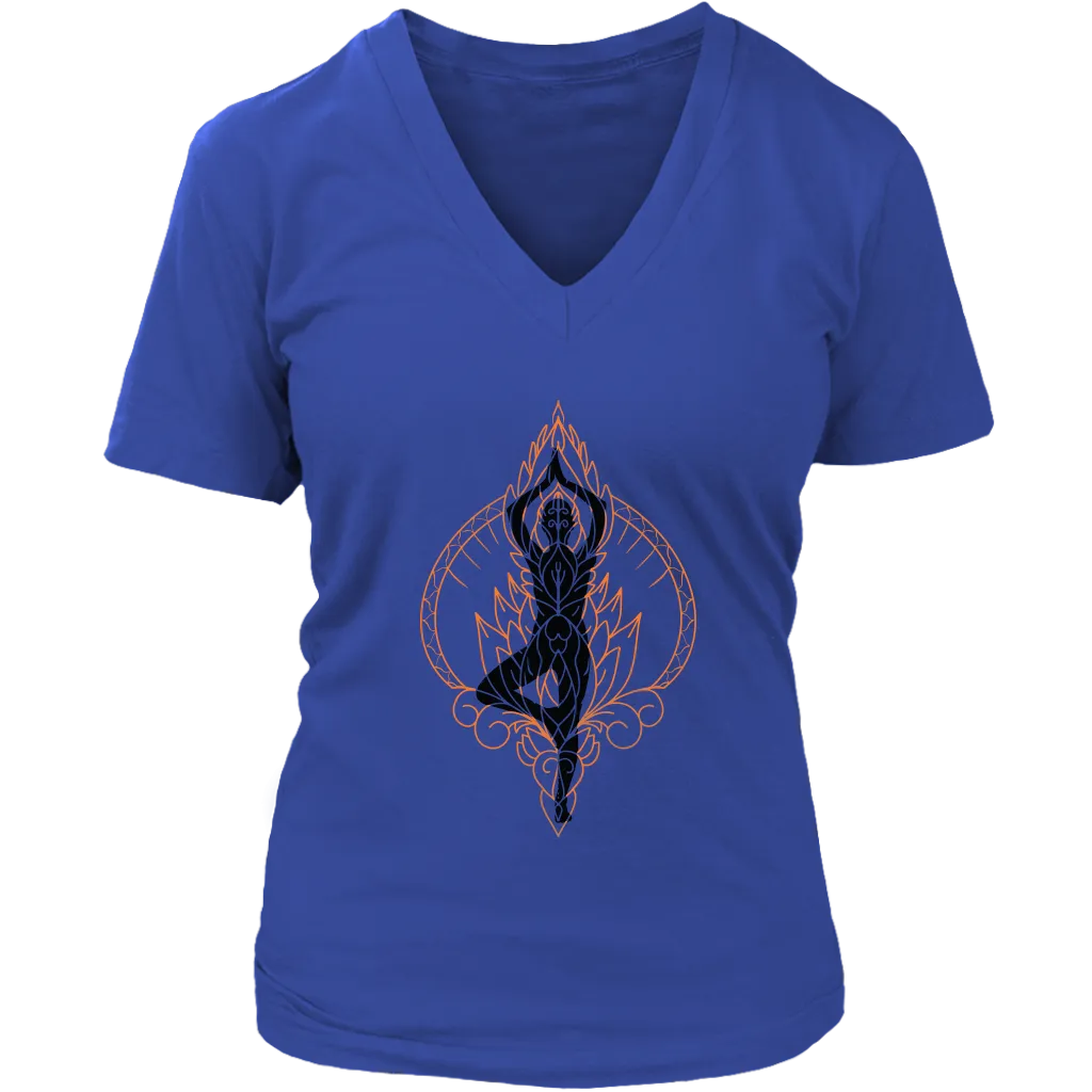 Yoga Pose T-shirt, Shirt for Yoga, Meditation and Yoga Shirt