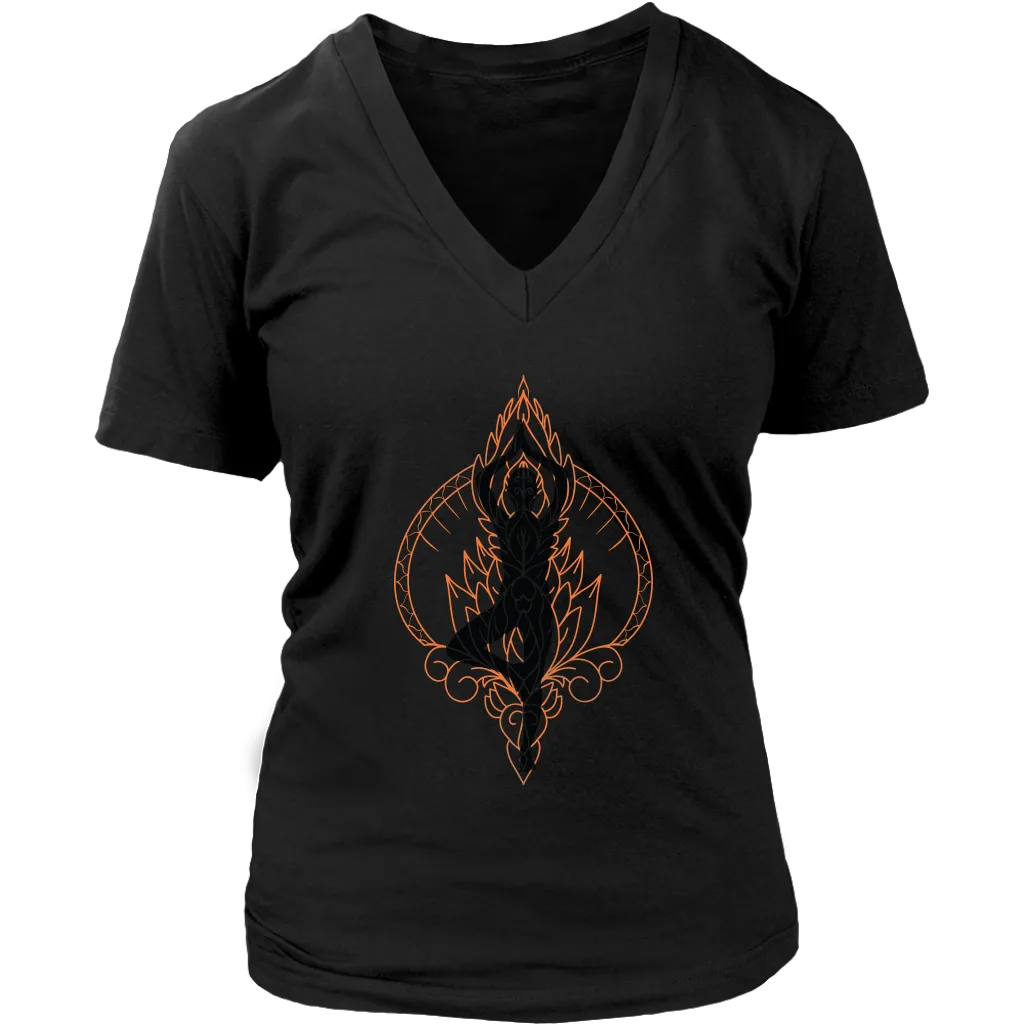 Yoga Pose T-shirt, Shirt for Yoga, Meditation and Yoga Shirt