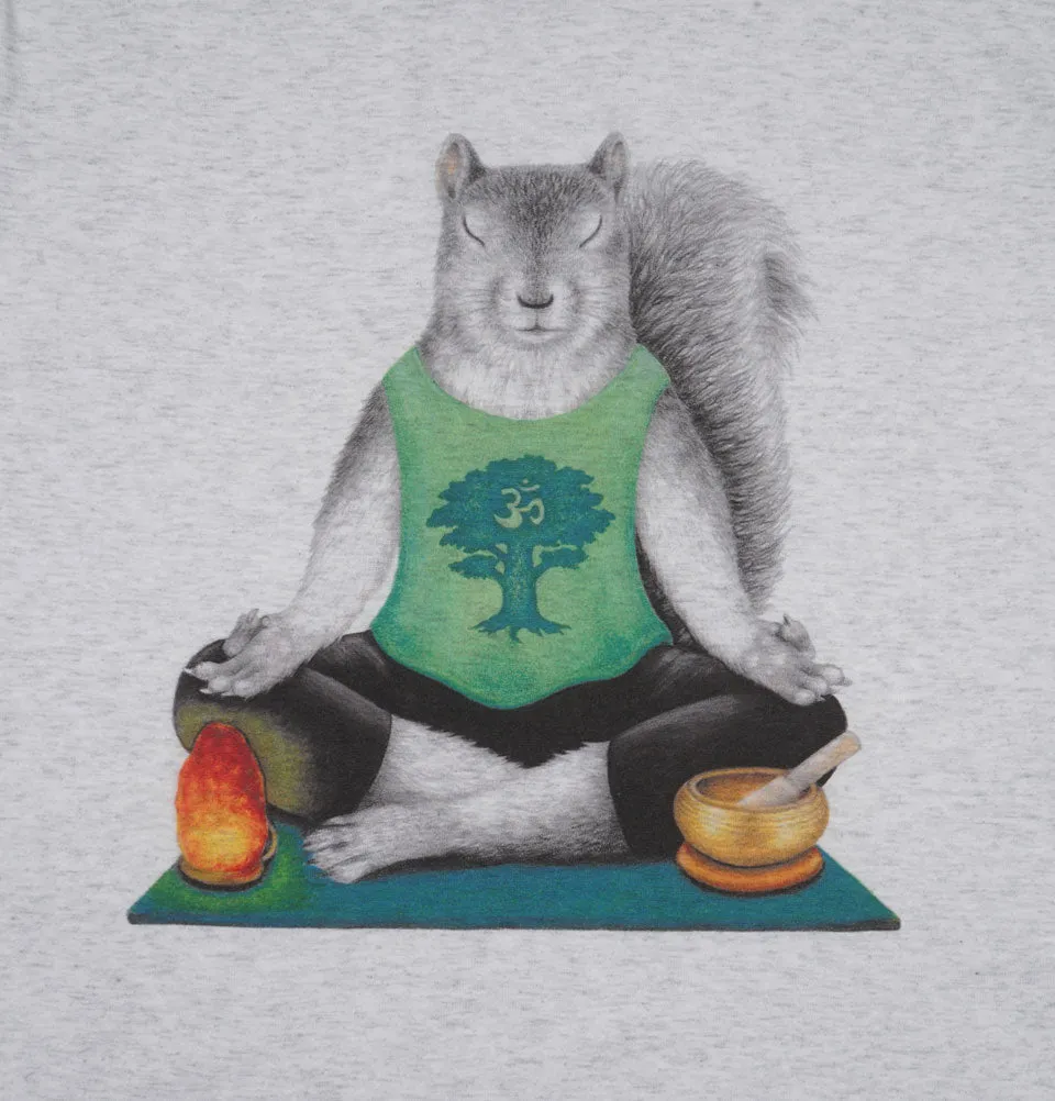 Yoga Squirrel Unisex T-shirt