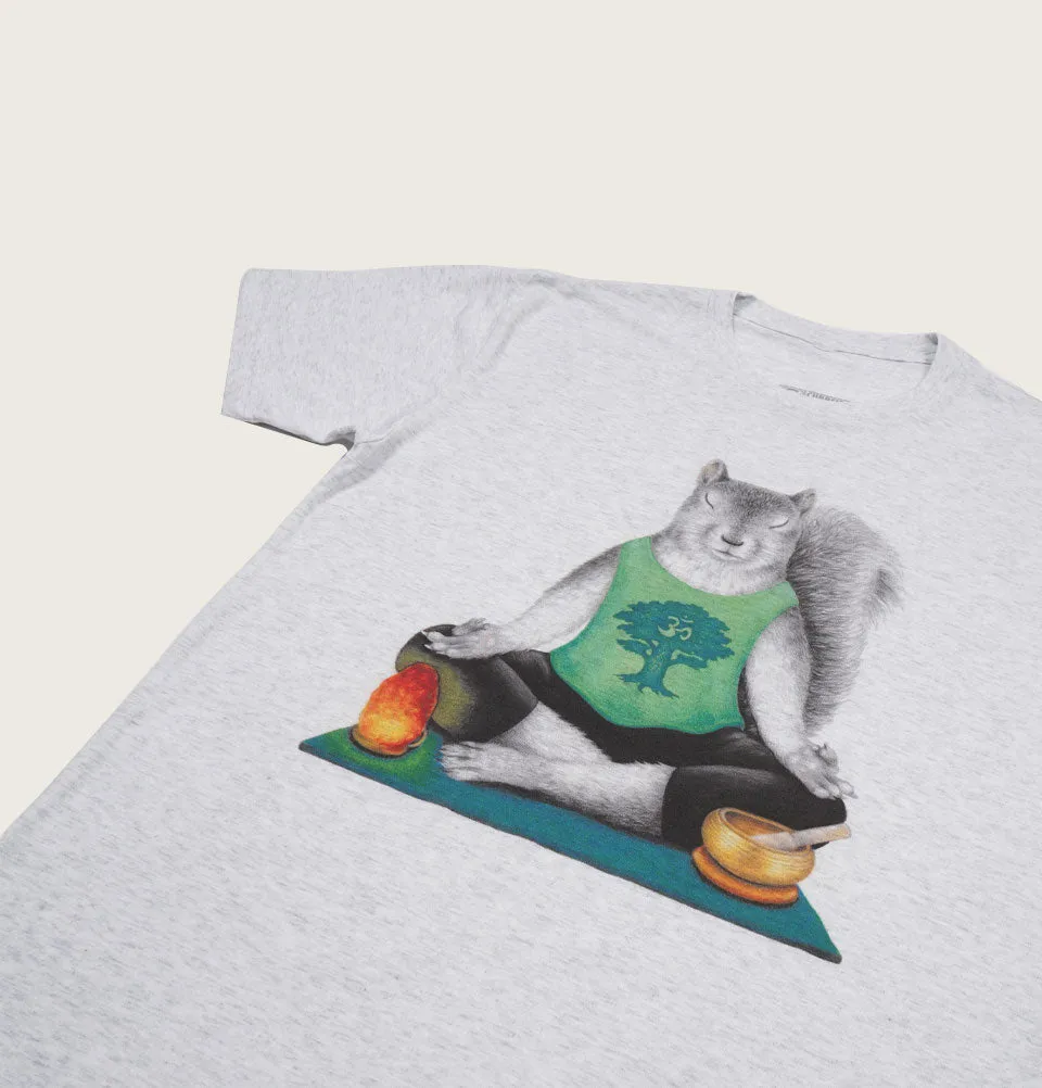 Yoga Squirrel Unisex T-shirt