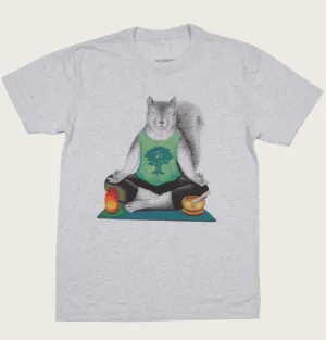 Yoga Squirrel Unisex T-shirt