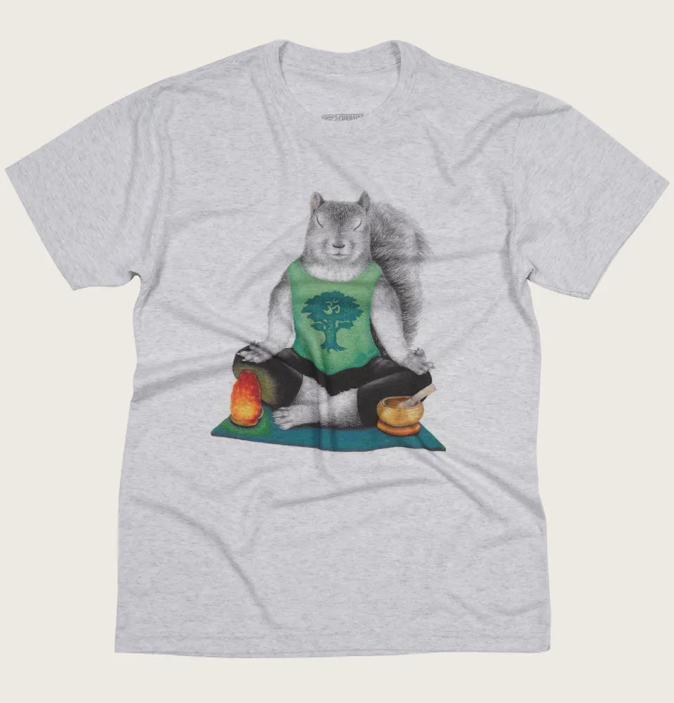 Yoga Squirrel Unisex T-shirt