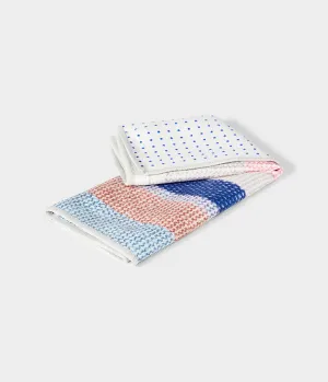 Yogitoes® yoga hand towel - Linen Stripe