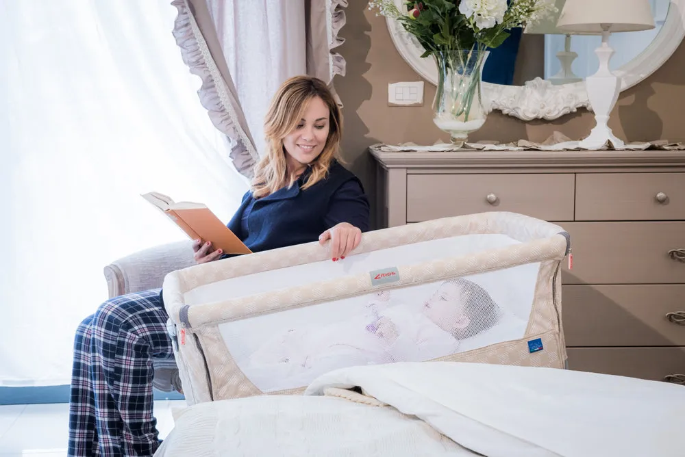 ZIBOS ALA 5 in 1 Co-Sleep Baby Cot with Sofa Kit set   - Cosmo
